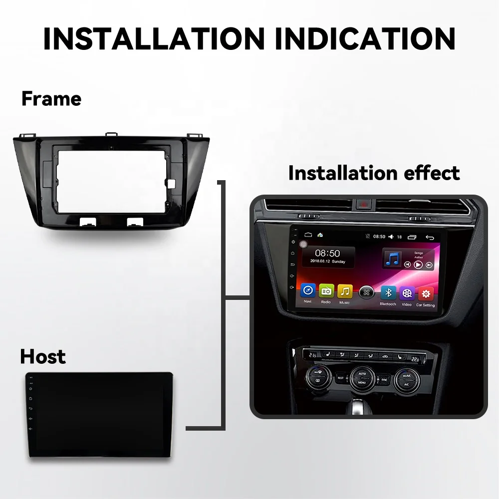 

Android 12 Car Radio 9/10 Inch Car Stereo Touch Screen Carplay Car Multimedia Player for Volkswagen Touareg Passat Golf Jetta