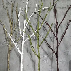 Artificial Tree Vine, Dried Branch, Bendable Quality, Flexible, Jungle Vines, Coffee Brown ,Shopwindow Decoration, Wreath DIY