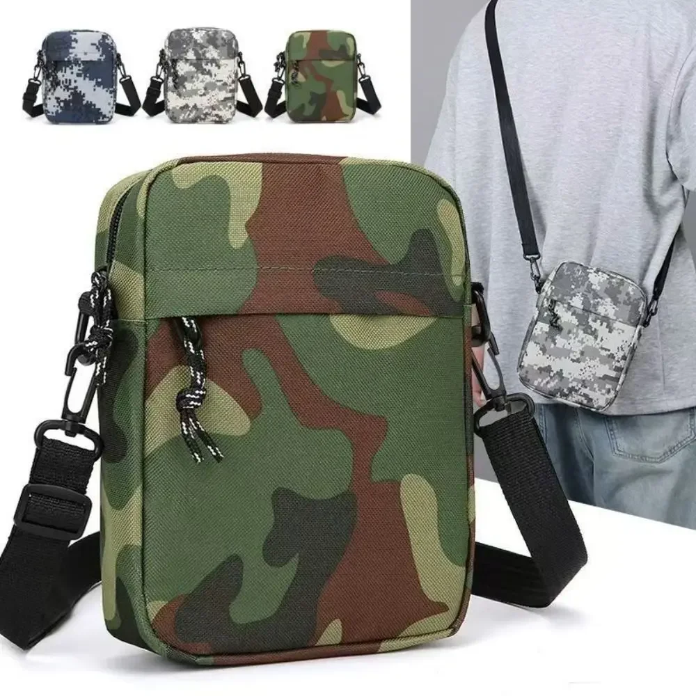 New Nylon Polyester Crossbody Bags Long Shoulder Strap Shoulder Bag Minimalists Travel Storage Men Women