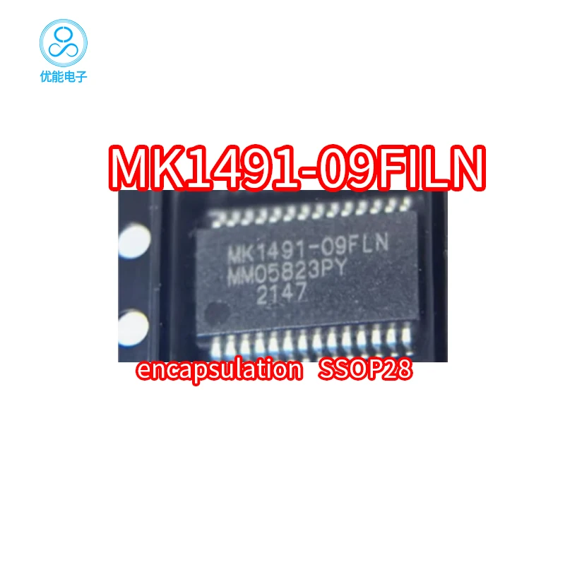

Оригинальный чип MK1491-09FILNTR MK1491-09FILN SMT SSOP-28 тактовый синтезатор