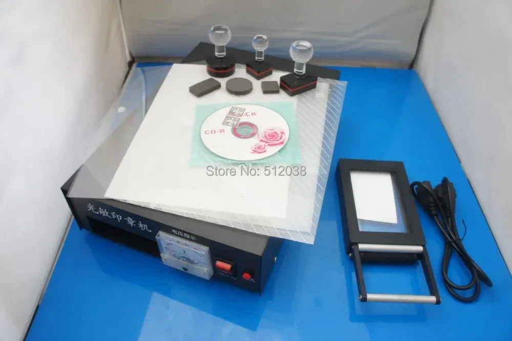 

Self Inking Stamps Making Machine DIY Hobby Business Craft , NMX30 Digital CXC-GM,Photosensitive Seal Machine 60*100mm