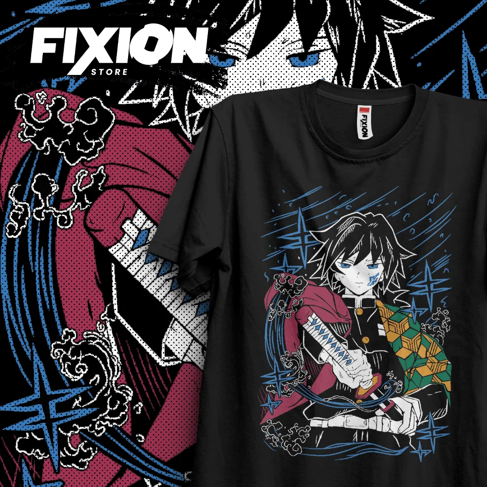 Camiseta de algodón de Kimetsu no Yaiba, camisa de Pilar Agua MA, regalo de Manga para amantes del Anime, todas las tallas