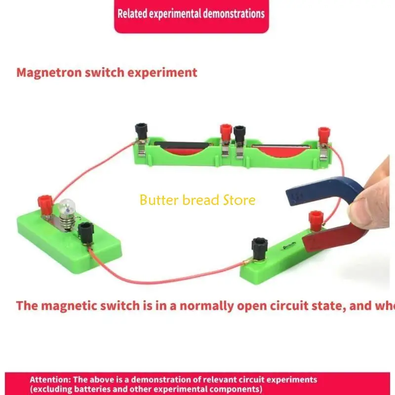 Kits experimento W89C Ferramenta magnética Ferramenta S -Tem Learning Toy Inspire Criatividade