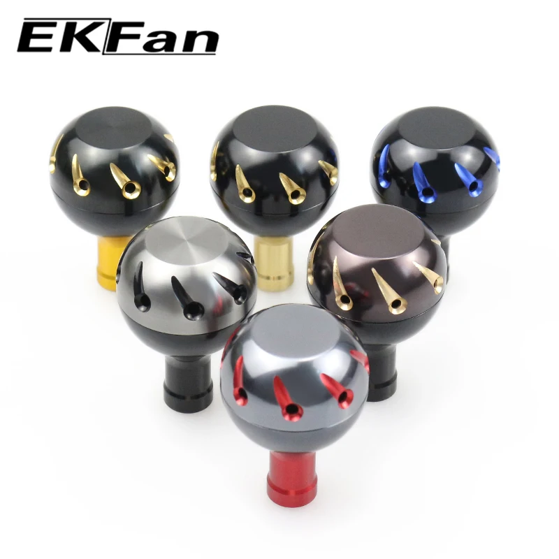 EKFan 30MM Angelrollen-Knauf aus Aluminiumlegierung mit Lager für A/S/D Spinning- und Baitcasting-Angelrollen, DIY-Zubehör – Detail 4