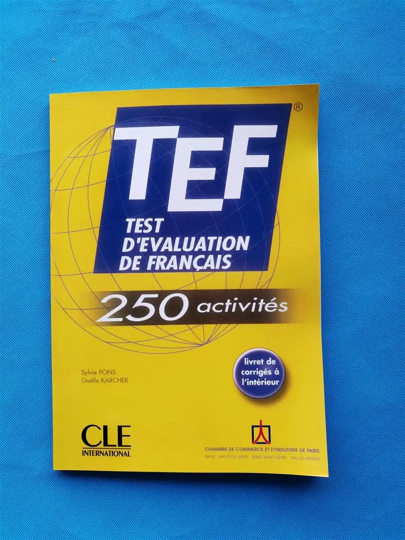 Recommended TEF Practice and Test Preparation for French TEF 250 Questions, 9 sets of True Questions, Machine Classics