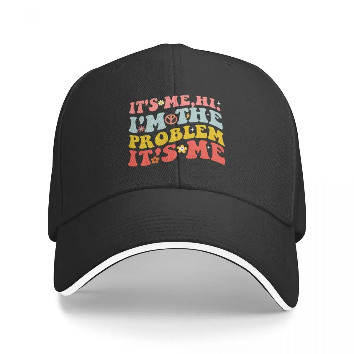 

It's Me Hi I'm the Problem It's Me Baseball Cap Custom Cap sun hat black Men's Baseball Women's