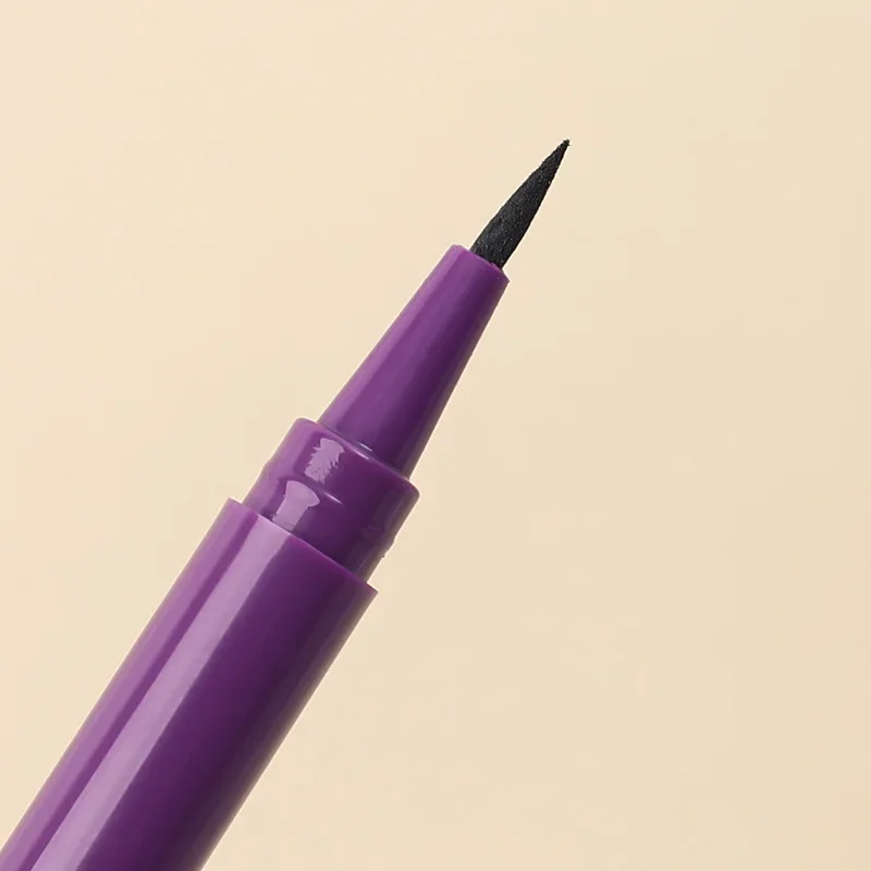 Matowy Eyeliner Pen Makeup wodoodporny, długi trwały szybko schnący gładki ultra-cienki czarny Eyeliner w płynie ołówek kosmetyki damskie