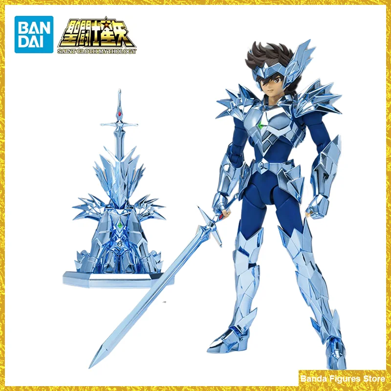 Original bandai saint mito pano ex saint seiya odin seiya em estoque anime coleção figuras de ação modelo brinquedos
