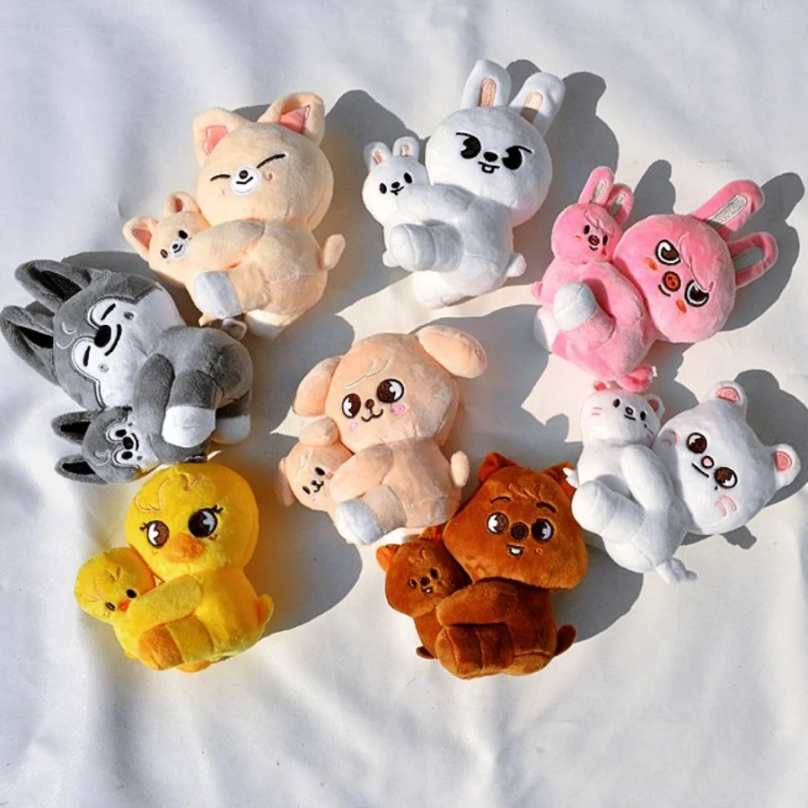 

SKZOO magnetic Big Doll Hugging Small Doll Series, Cute Plush Toy, Perfect for Bed, Sofa, Car Decoration, Great Gift for Friends