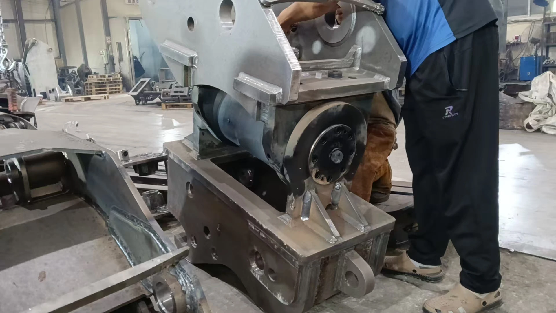 Maßgeschneiderter hydraulischer Bagger Powertilt Double Lock Tilt Quick Attach