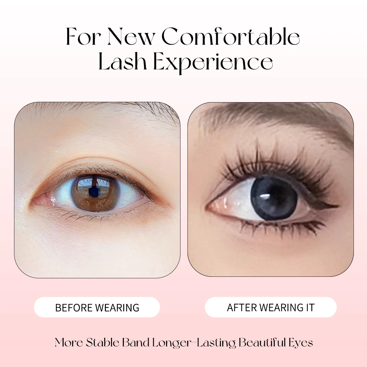 Cílios postiços magnéticos sem cola, 80 clusters, naturais, finos, reutilizáveis, cachos fofos, ultrafinos para iniciantes