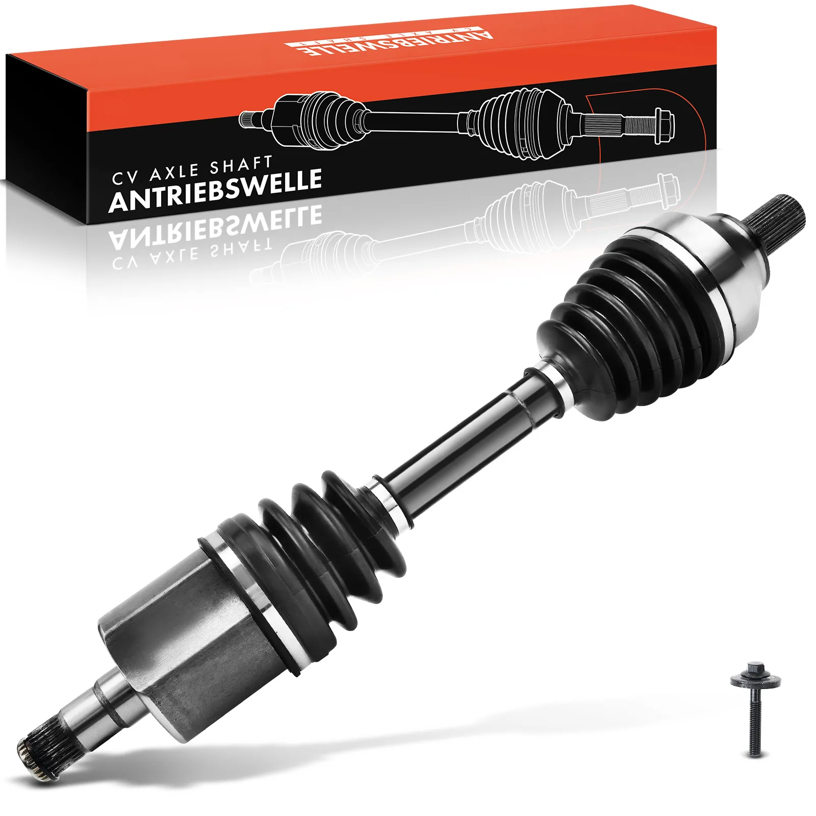 Frankberg 1x Aandrijfas Vooras Links voor Volvo C30 533 C70 II Cabriolet 542 S40 II 544 V50 545 36000550 36000441 8603119