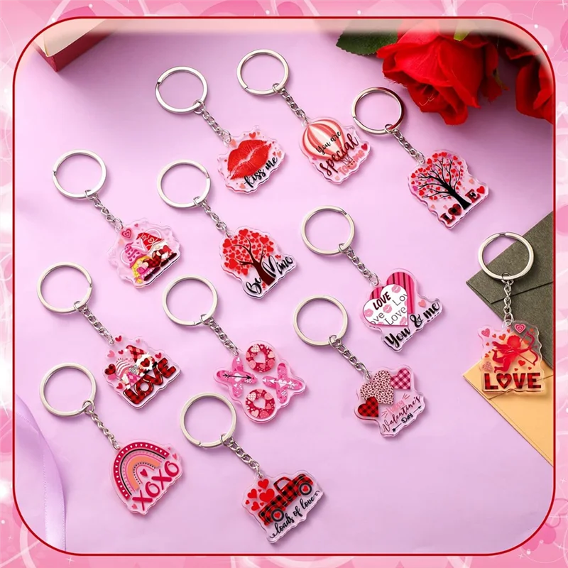 A15F-60PCS سلاسل المفاتيح هدايا الحفلات حلقة رئيسية هدايا الحفلات سلسلة المفاتيح المعلقة للنساء على ظهره #2