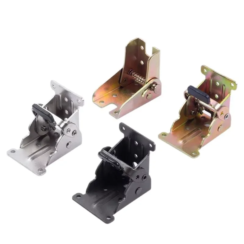 Self-locking Folding Hinges, 0/90/180-Degree Foldable Bracket Extension, Folding Bracket Frame Household Hardware