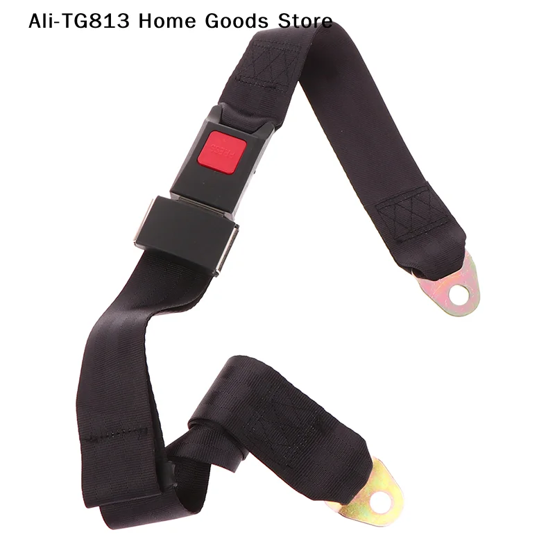

[TG813]Car Auto Bus Seat Safety Belt Lap 2 Point Adjustable Retractable Universal Seatbelt