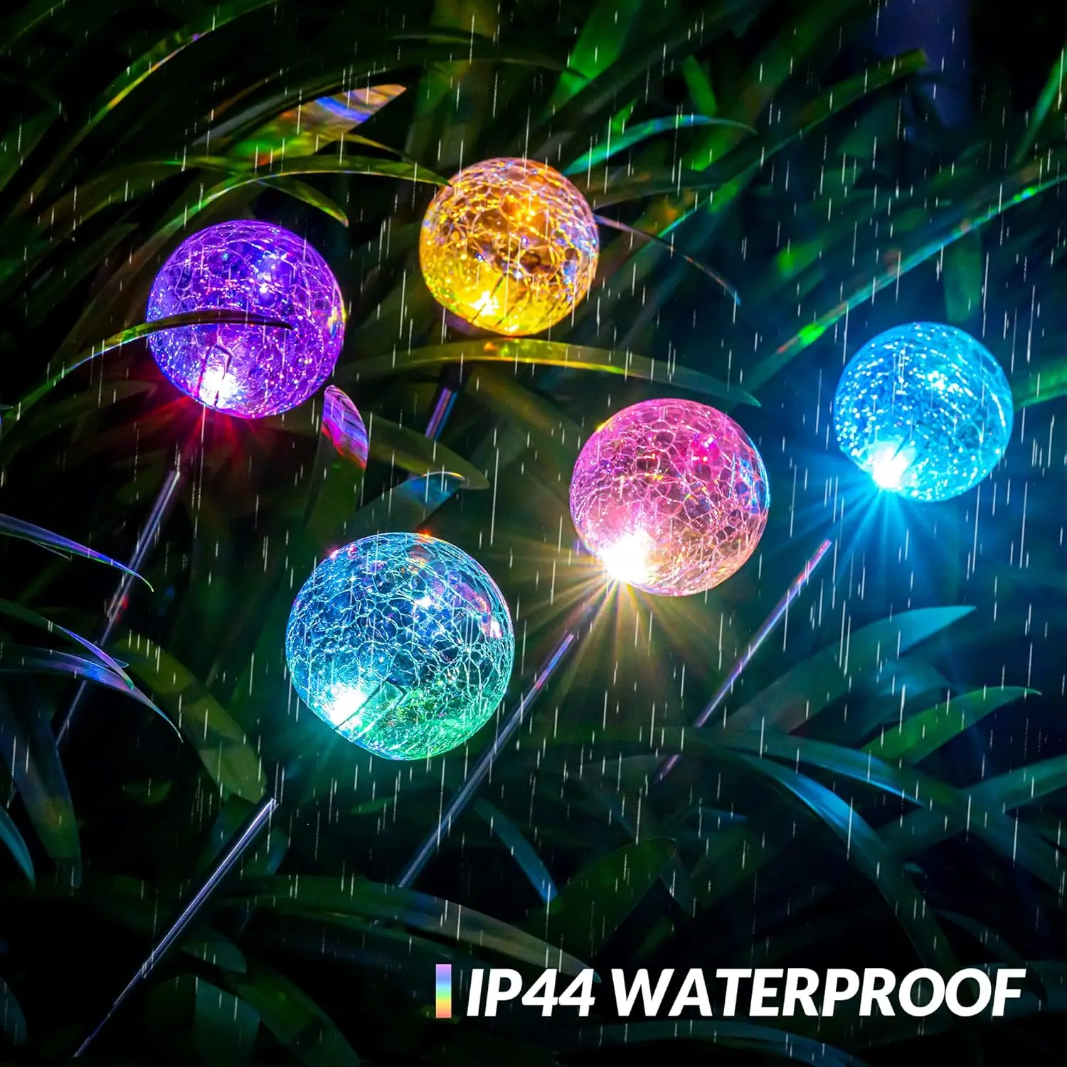 Post Cap Lights Transparent PC 6in Solar Spot Remote Control Winter Cool White