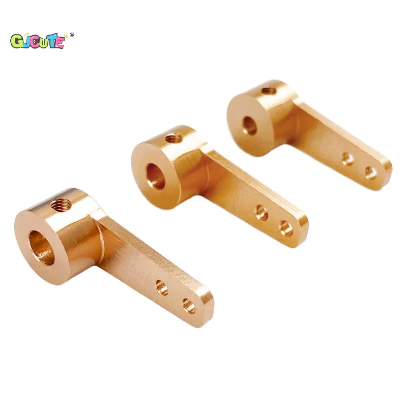 Screw Mount Steering Rudder Tiller Arm for RC Model Car Boat Bore Size 31mm/41mm/51mm Made of Aluminum Alloy Material