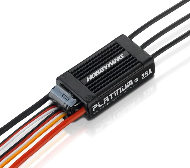 Original Hobbywing Platinum Pro 25A 40A 60A 80A 120A V4 ESC Brushless Electronic Speed Controller Used for 450-480 Heli Class RC