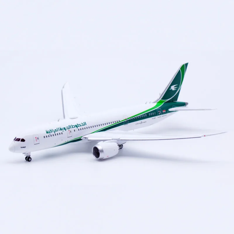 LH4356A سبيكة تحصيل طائرة هدية JC أجنحة 1:400 الخطوط الجوية العراقية بوينغ B787-8 دييكاست نموذج طائرة YI-ATC اللوحات أسفل
