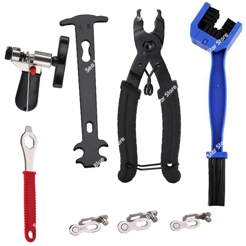 Bicycle Chain Tool Mountain Bike Chain Caliper  Interceptor Chain Removal Tool Magic Buckle Pliers Tool