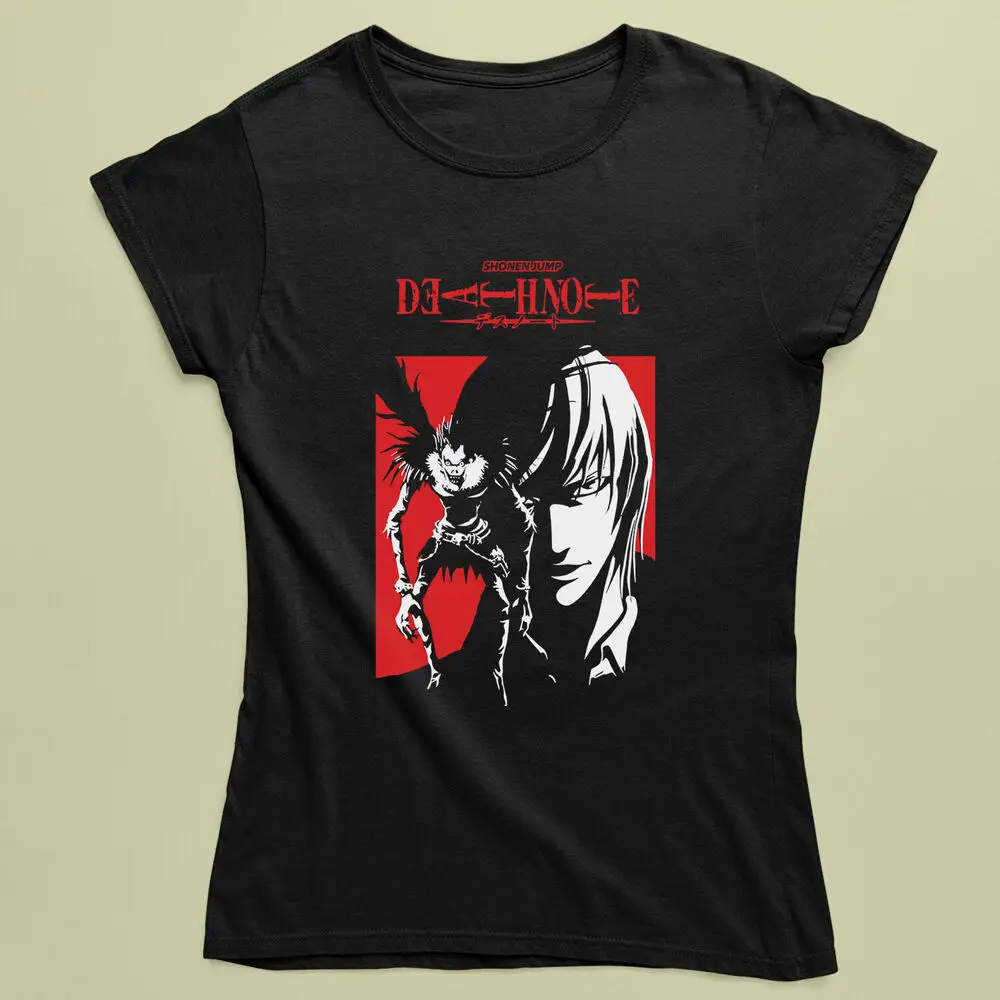 Death Note Light and L T-Shirt – Anime Thriller - Men, Women, Kids Tee