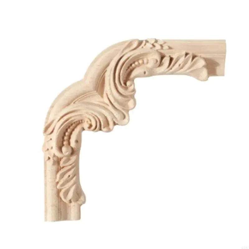 Carving Corner Floral Pattern Wall Ceiling Cabinet Door Ornamental Use Q5WC