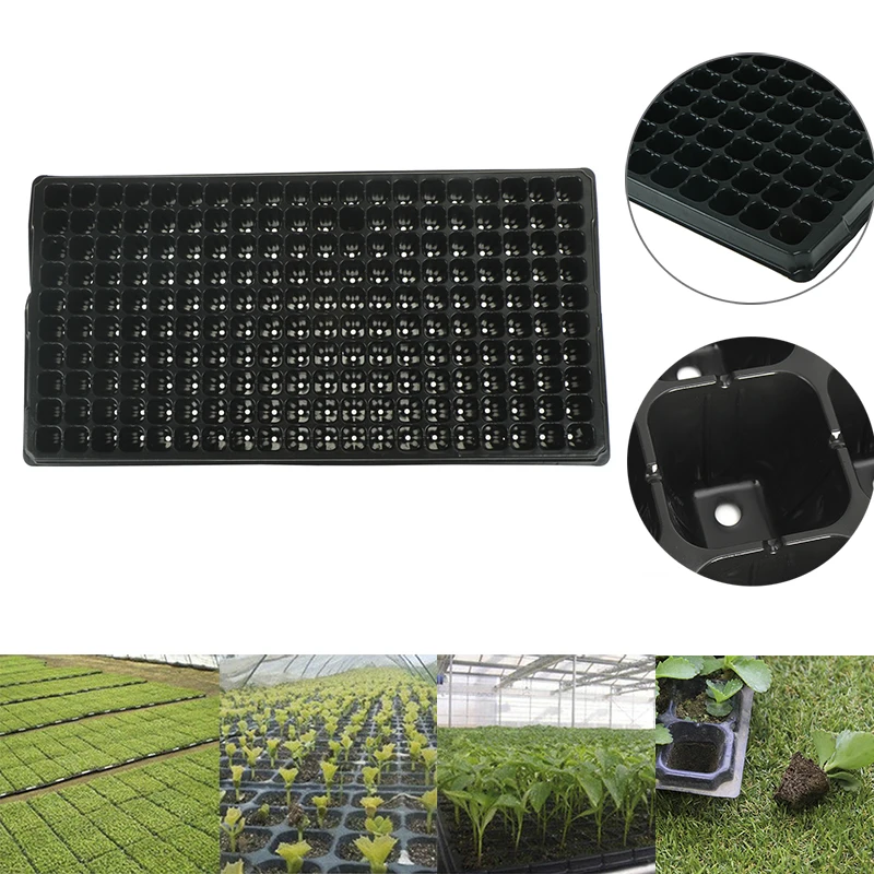 200Cells Seedling Growing Cases Germination Plant Propagation Nursery Seed Tray