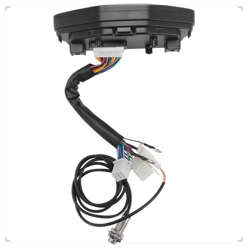 

Светодиодный спидометр для мотоцикла, светодиодный спидометр, ABS, спидометр, ЖК-цифровой одометр, датчик уровня топлива для цилиндра 1/2/4