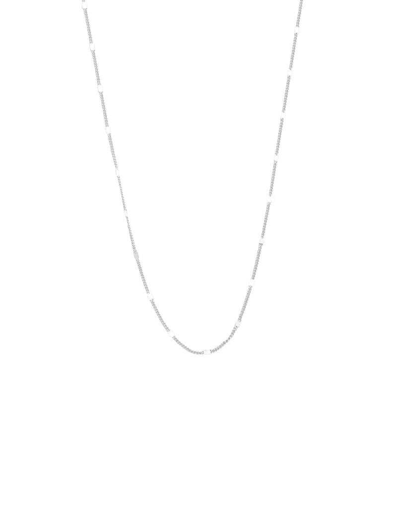 Premium Luxury S925 Silver Gold-Plated Plain Chain DIY Sparkling Clavicle Chain Layered Women Fine Jewelry Gift Box Daily Wear