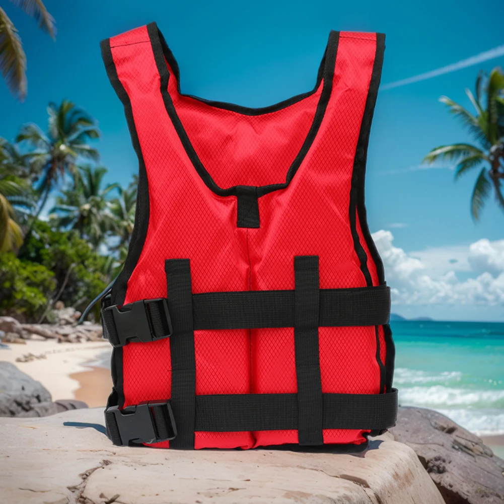 Buoyancy Life Vest Adult Children Water Sports Safety Life Jacket Vest Surfing Drift Vest Oxford Cloth Lightweight Life Vest