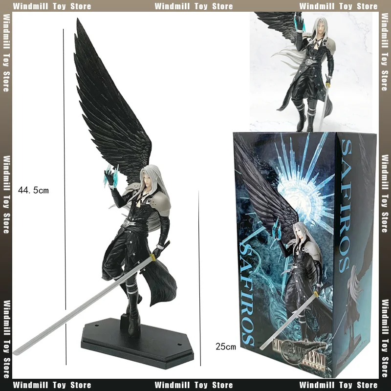 

45CM Final 7 Fantasy Ultimate Villain Last Sephiroth Special Force Villain Figure/Action Figure Desktop ornament decoration TOY
