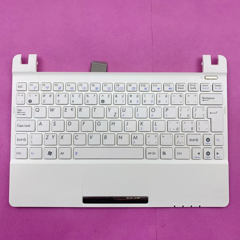 

Czech Palmrest Laptop Keyboard For ASUS Eee PC X101H X101CH X101 Series CZ Layout