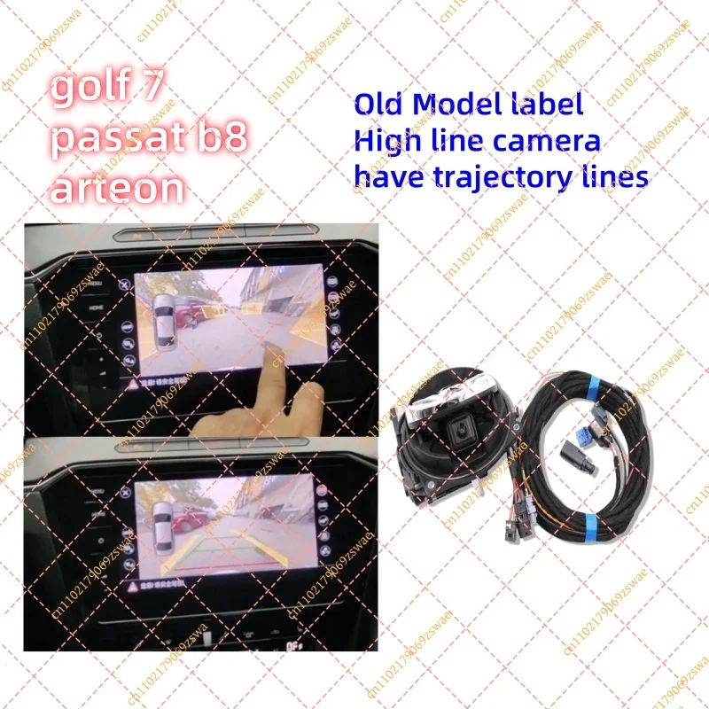 Car Trunk Open Switch with RVC Camera Logo High Low Line Tailgate Accessory