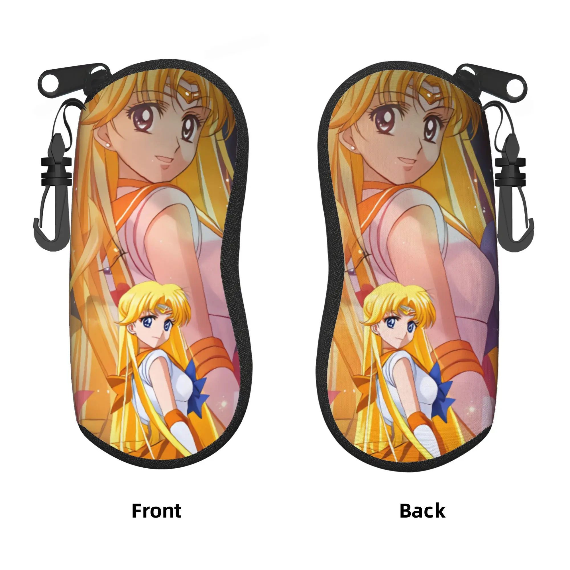 

Sailor Moon Mercury Venus Eyeglass Glasses Case Women Men Soft Jupiter Mars Sunglasses Protective Box
