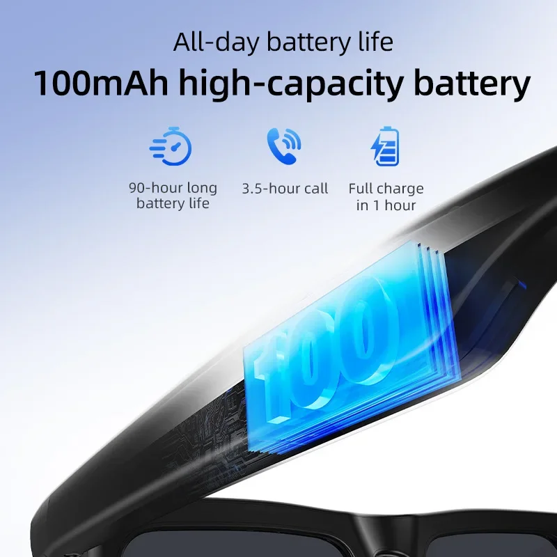 Lenovo Smart Glasses 8K 8MP HD Camera 150 Language Translation ChatGPT WIFI Video Recording Bluetooth CallAudio Glasses 2027New