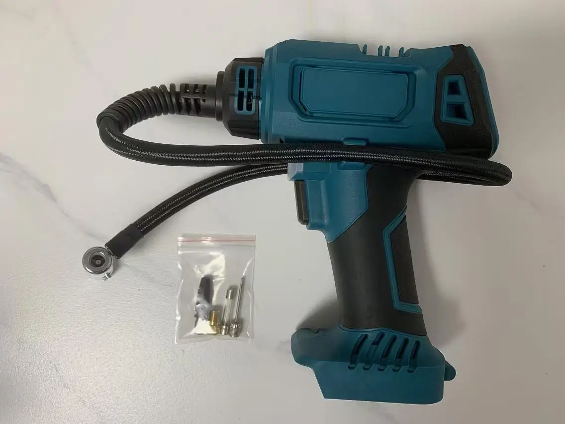 For Makita Battery Electric Air Pump Cordless LED Digital Display Inflatable Pump Portable CarTire Automatic Inflator Power Tool view 2
