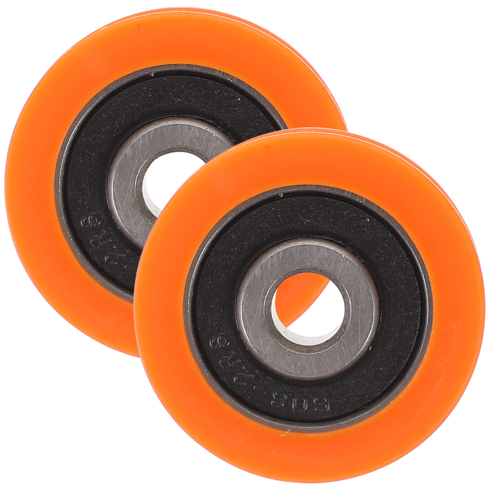 

2pcs Ball Bearing Rollers 1 1 2 Inch Diameter ange Double Convex Small Wheel Replacements Industrial Bearings Glass Door Roller