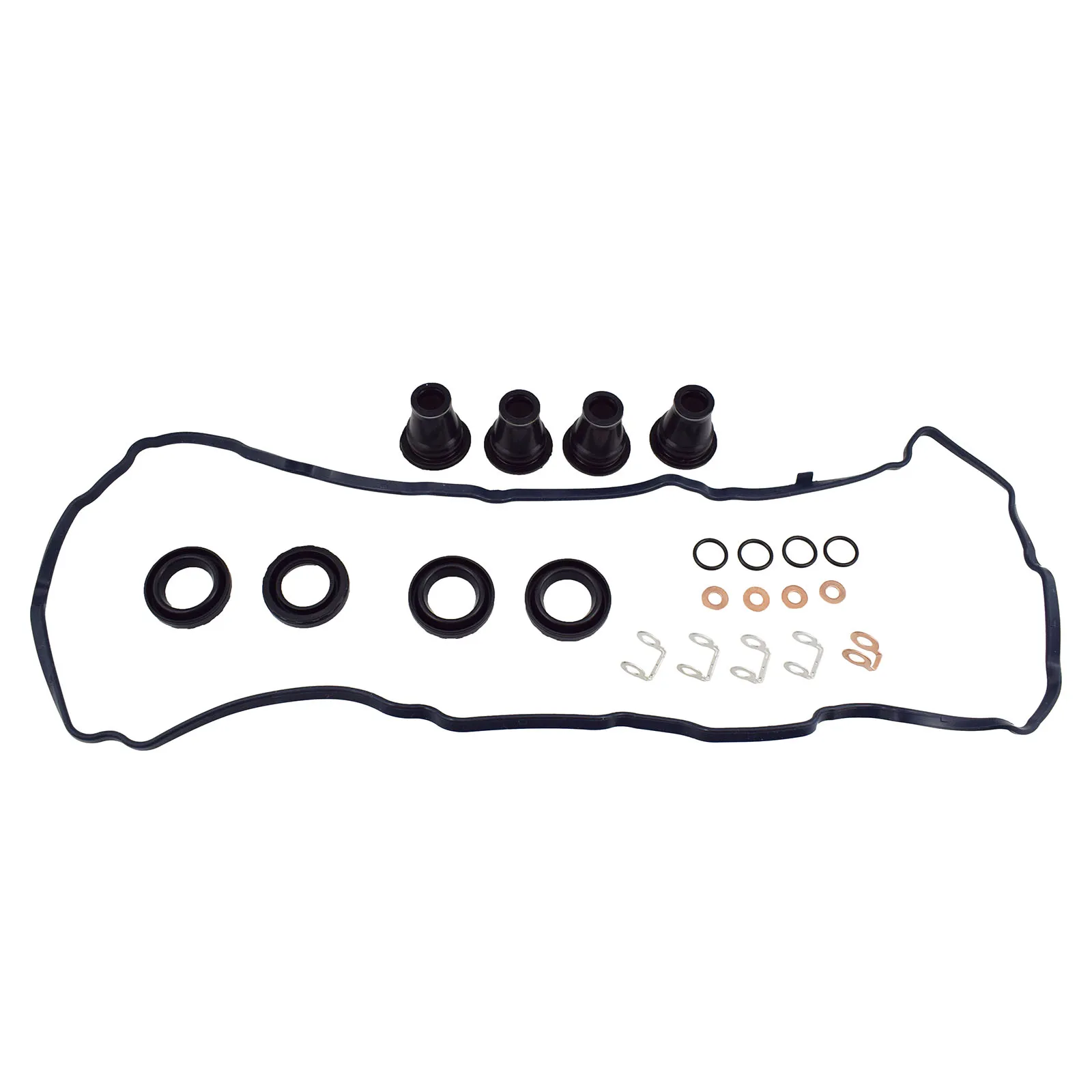 Valve Rocker Cover Gasket Injector Washers Seal For Nissan Navara D40 Pathfinder R51 YD25 YD25DD 13276-BN801 13276-6J900