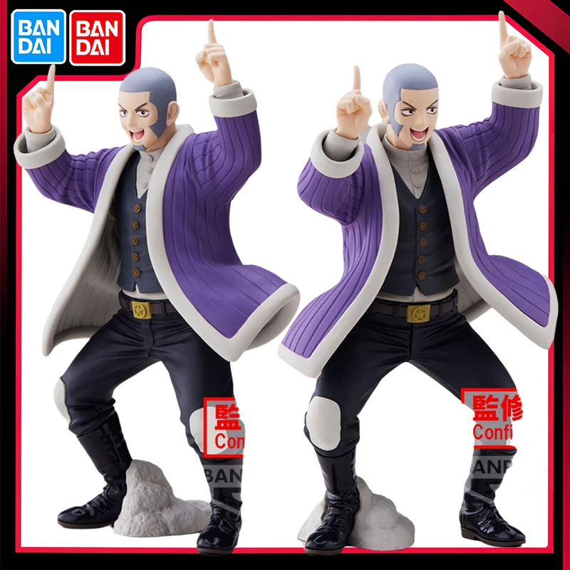 

Bandai Original BANPRESTO Anime Golden Kamuy Shiraishi Yoshitake PVC Anime Action Figure Toys for Boys Girls Gift Model Ornament