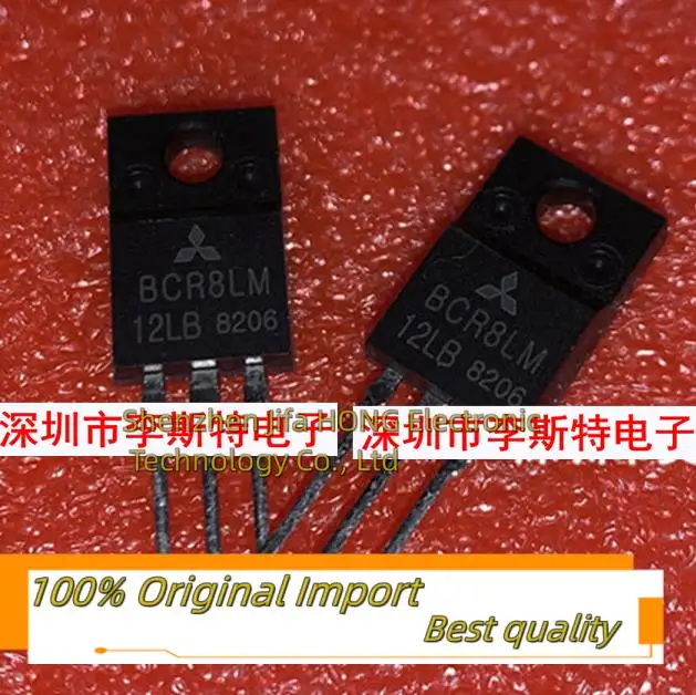 10PCS/Lot BCR12LM-14LB   TO-220F 800V 12A  Imported Original   Best Quality