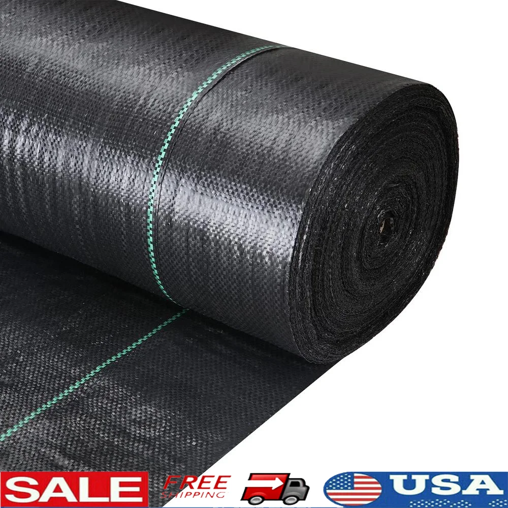 Commercial Grade Road Fabric 6.5x330 ft Landscape Weed Barrier Fabric 3.5OZ French Drain Material