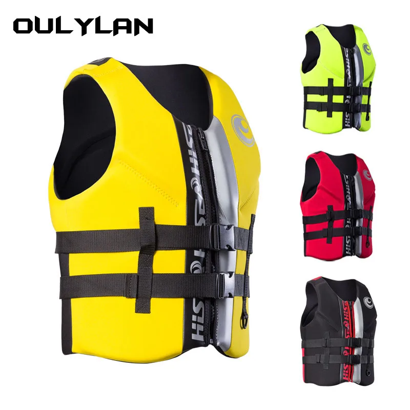 

Oulylan Boats Fishing Jacket Vest Life Vest Adults Surf Life Jet Ski MotorBoats Wakeboard Raft For Swimming Drifting Vest