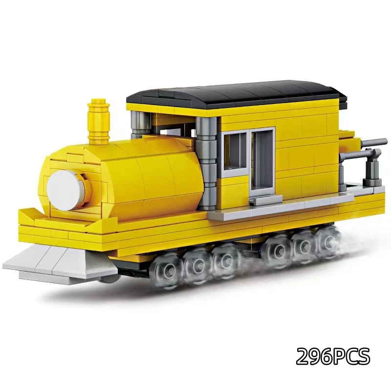 Cartoon Spider Train Monster Steam Trains Moc Game Building Blocks Choo-Choo Charles HorrorsBricks Toys for Children