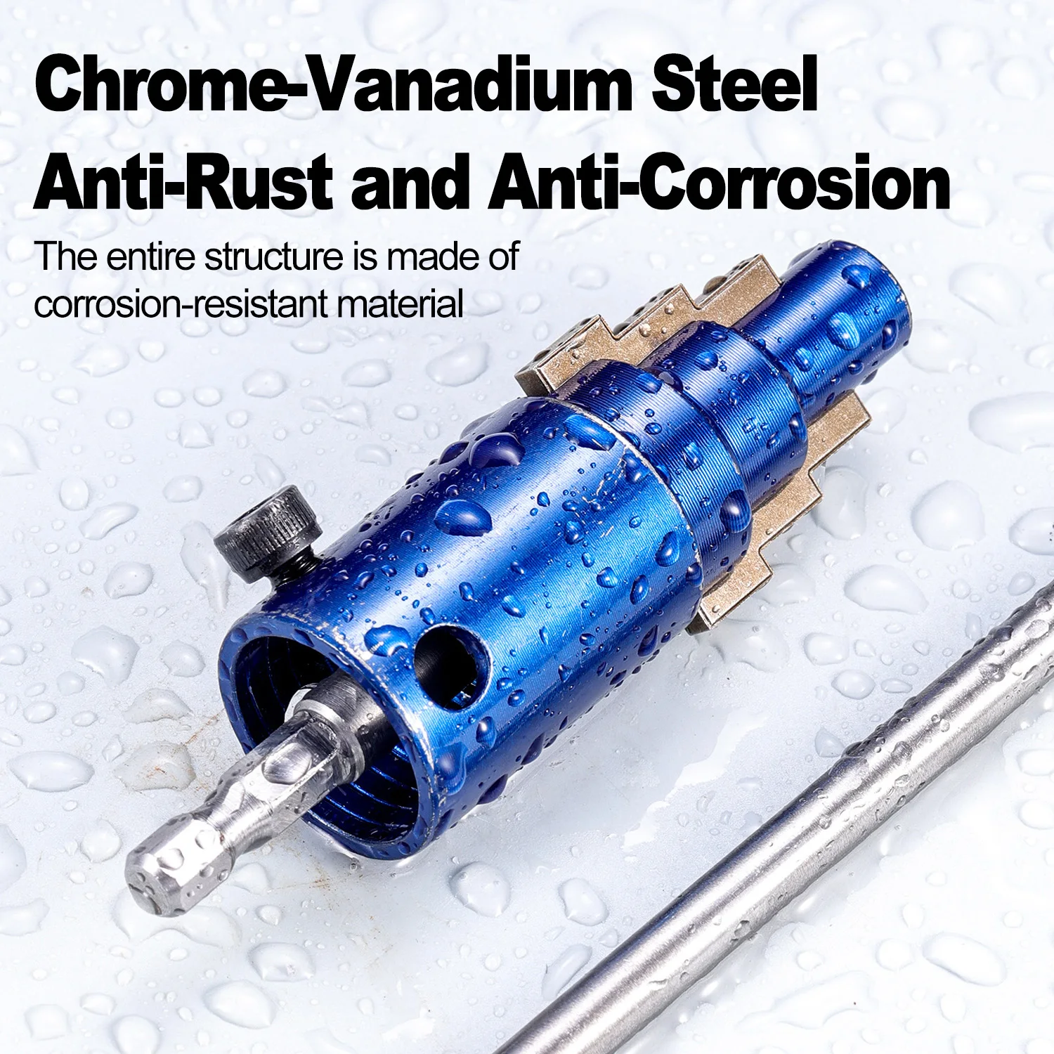 

Экстрактор для обломанных винтов угловых вентилей смесителей 4/6-гранный, для извлечения обломков труб и винтов