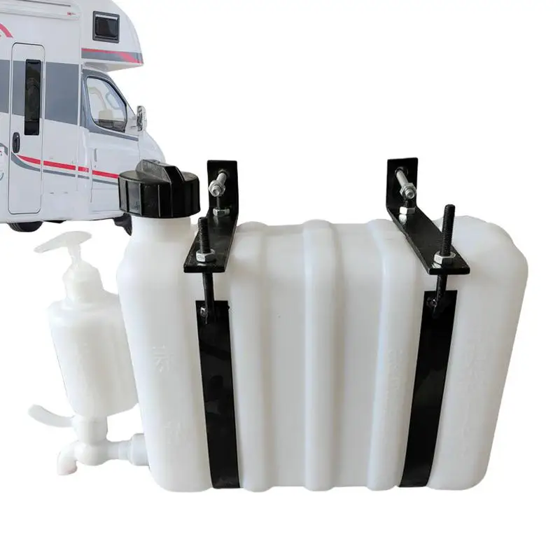 

NEW RV Water Container 9L Water Storage Tank with Spigot Utility Water Tank Water Jug Portable Water Carrier for Camping and RV