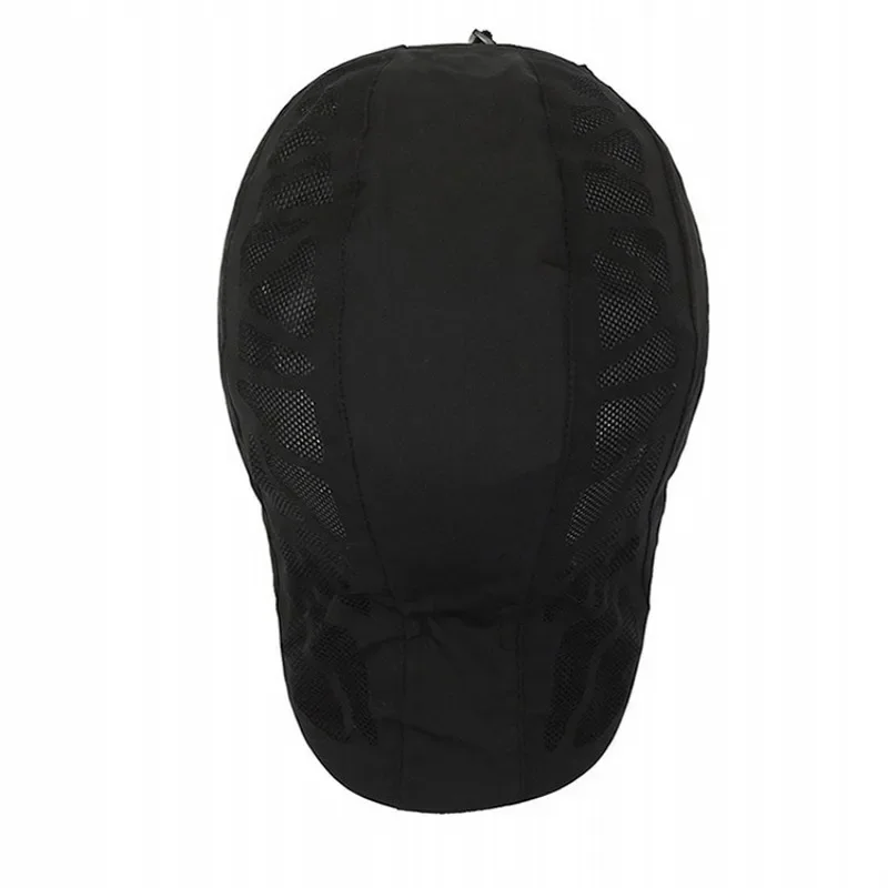 Unisex SPORTS Brief Gedruckt Schnell trocknende Baseball Kappe Sonnenhüte Outdoor Sommer Atmungsaktive Mesh Sonnenschirm Kappen Baskenmütze Visier Golf Hut – Detail 10