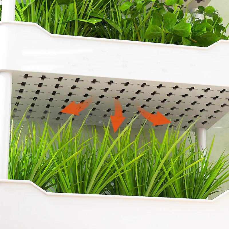 Outdoor flower pot, single garden pot, used for vegetable planting and flower planting, with its own watering function PP