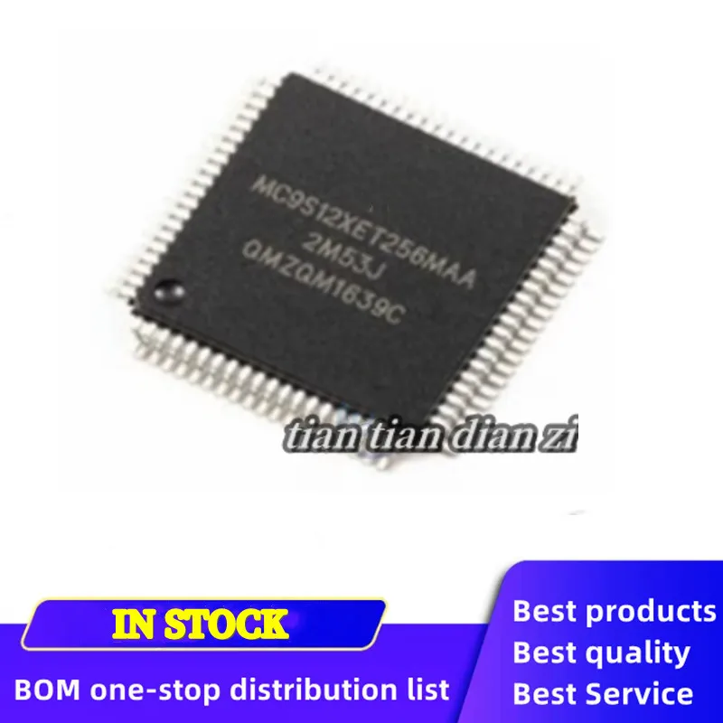 1pcs S912XET256BMAA IC MCU 16BIT 256KB FLASH 80QFP S912XET256 ic chips in stock