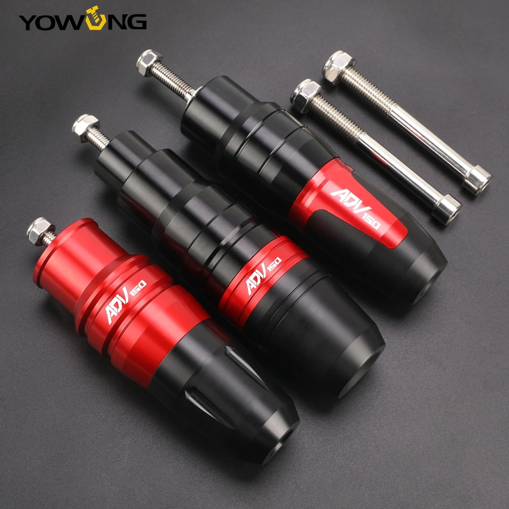 

FOR HONDA ADV150 2019-2023 2022 2021 ADV 150 Motorcycle CNC Aluminum Frame Crash Pads Exhaust Sliders Crash Protector