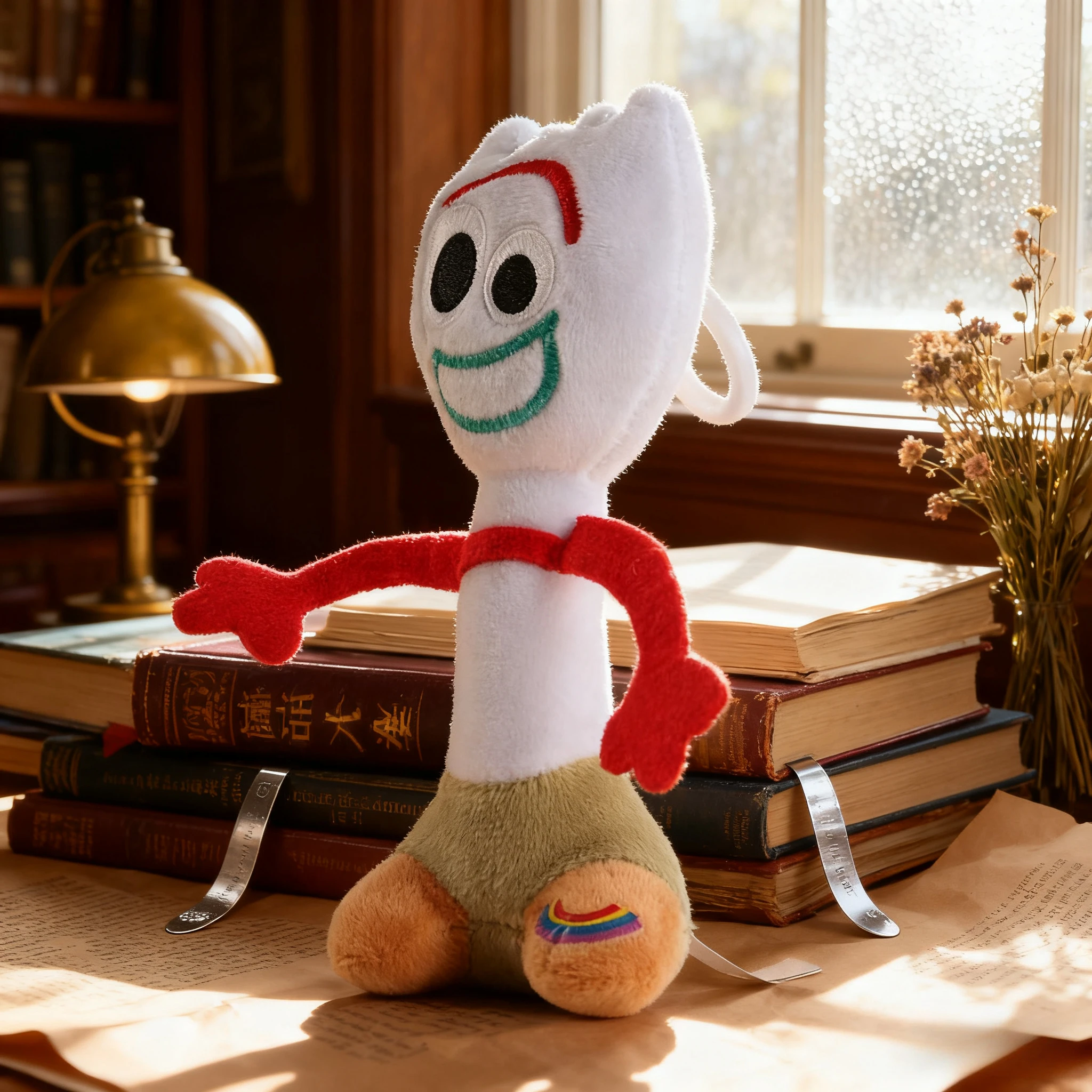 Disney toy story 4 forky boneca de pelúcia dos desenhos animados woody forky brinquedos de pelúcia kawaii anime boneca de pelúcia chaveiro presente de aniversário para meninos